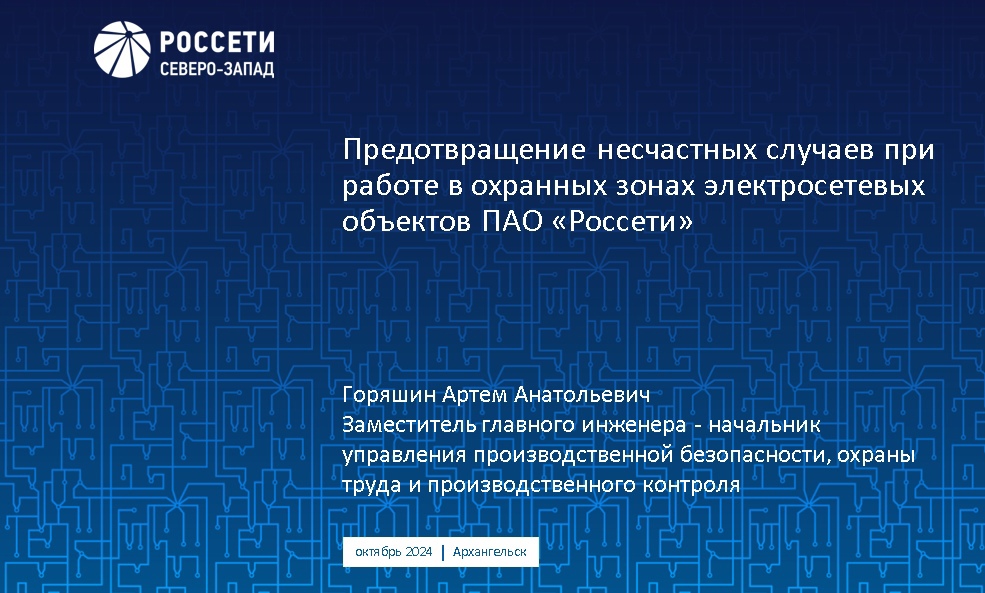 ПАО «Россети Северо-Запад» рассказал о несчастных случаях при работе в охранных зонах электросетевых объектах и мерах их предотвращения.